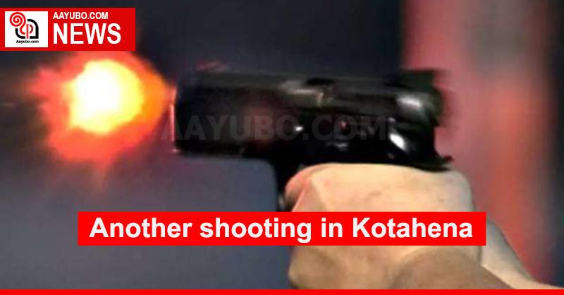 Another shooting in Kotahena
