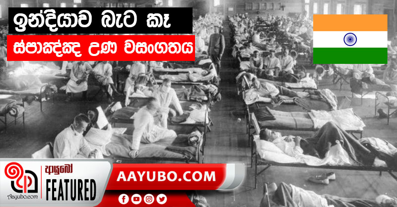 1918 මාරාන්තික උණෙන් බැට කෑ ඉන්දියාව