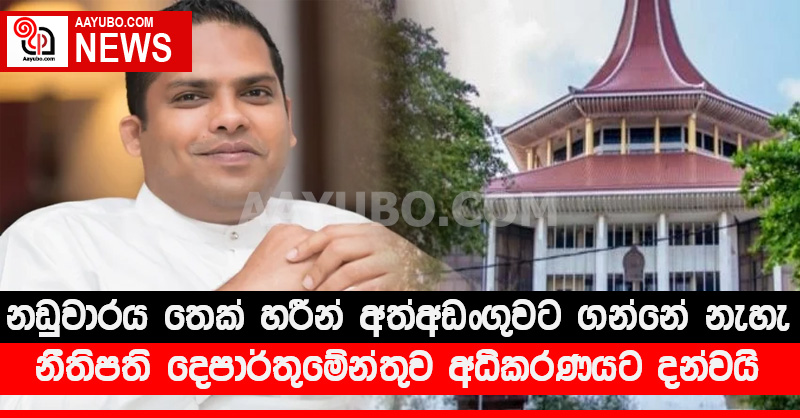 මීලඟ නඩුවාරය තෙක් හරීන් ප්‍රනාන්දු අත්අඩංගුවට ගන්නේ නැහැ - නීතිපති දෙපාර්තුමේන්තුව අධිකරණයට දන්වයි