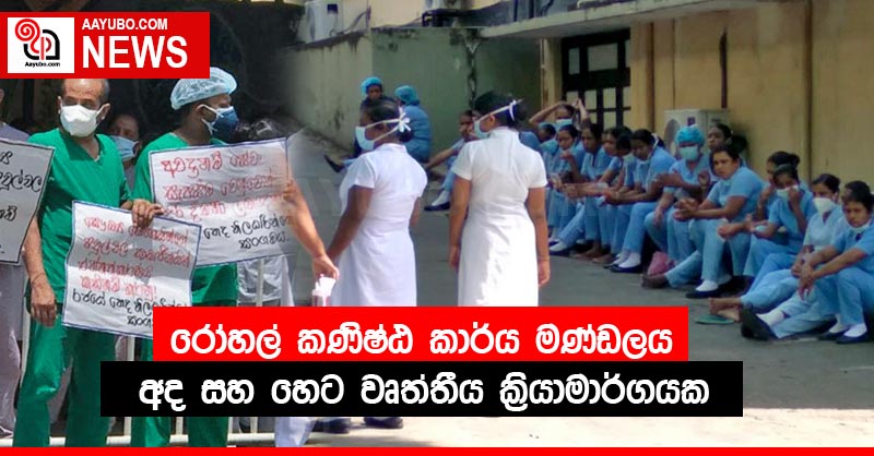 රෝහල් කණිෂ්ඨ කාර්ය මණ්ඩලය අද සහ හෙට වෘත්තීය ක්‍රියාමාර්ගයක