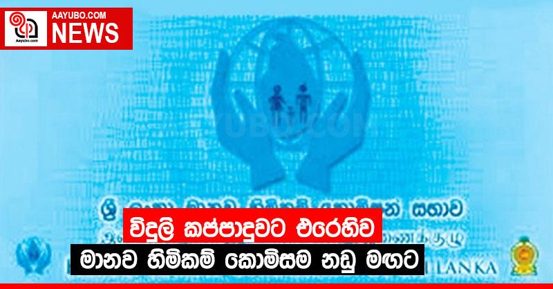 විදුලි කප්පාදුවට එරෙහිව මානව හිමිකම් කොමිසම නඩු මඟට