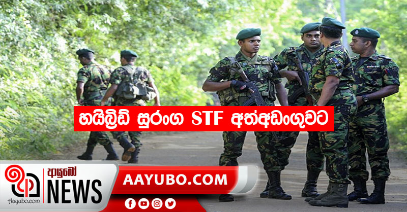 හයිබ්‍රිඩ් සුරංග STF අත්අඩංගුවට