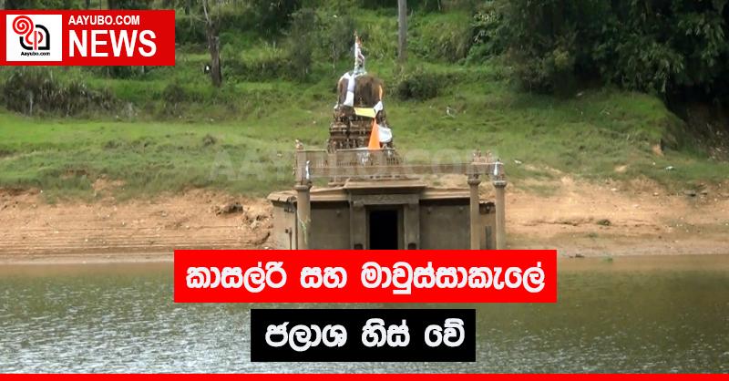 කාසල්රී සහ මාවුස්සාකැලේ ජලාශ හිස් වේ