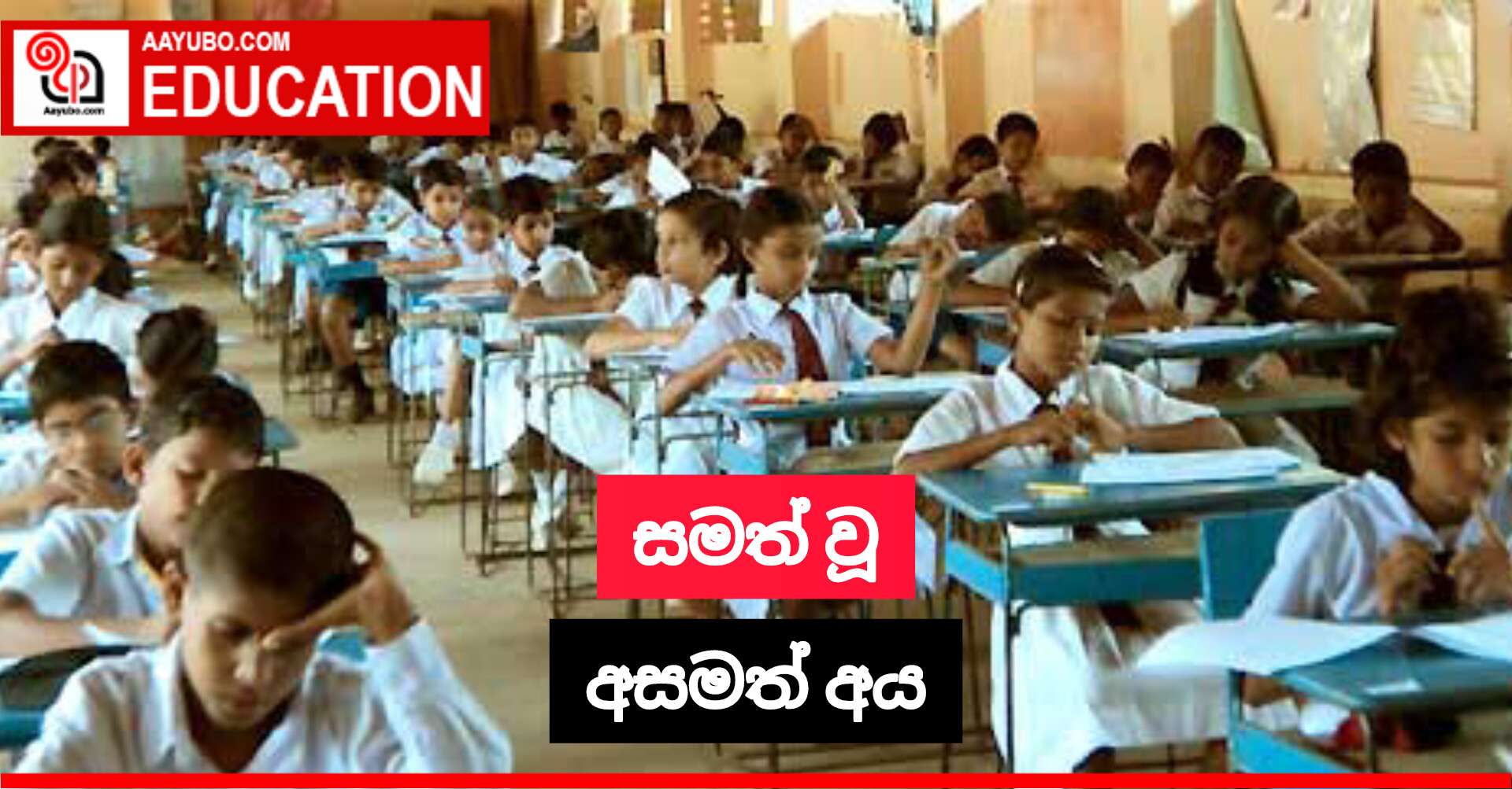 සමත් වූ අසමත් අය