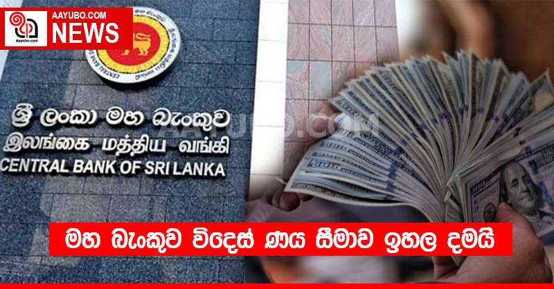 මහ බැංකුව විදෙස් ණය සීමාව ඉහල දමයි