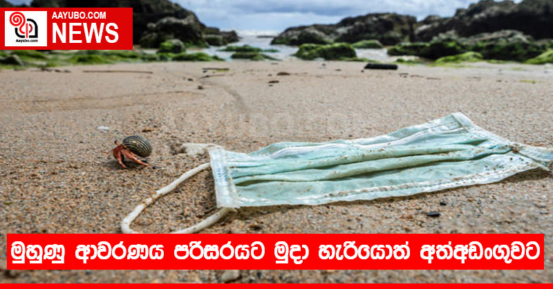 මුහුණු ආවරණය පරිසරයට මුදා හැරියොත් අත්අඩංගුවට