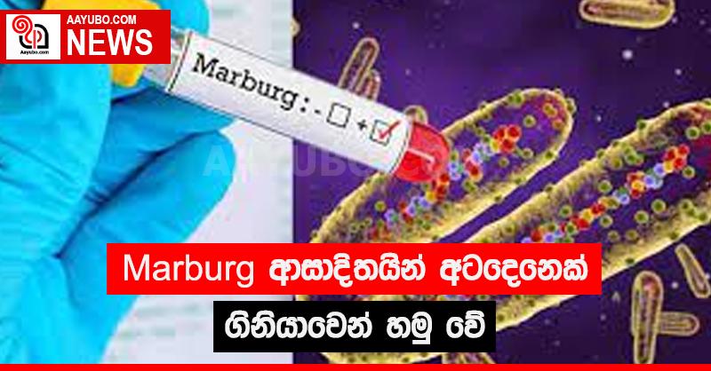 Marburg  ආසාදිතයින් අටදෙනෙක් ගිනියාවෙන් හමු  වේ