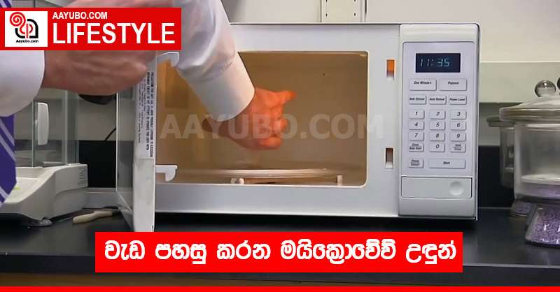 වැඩ පහසු කරන මයික්‍රොවේව් උඳුන්