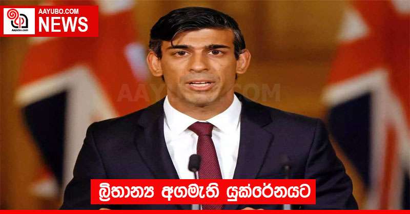 බ්‍රිතාන්‍ය අගමැති යුක්රේනයට