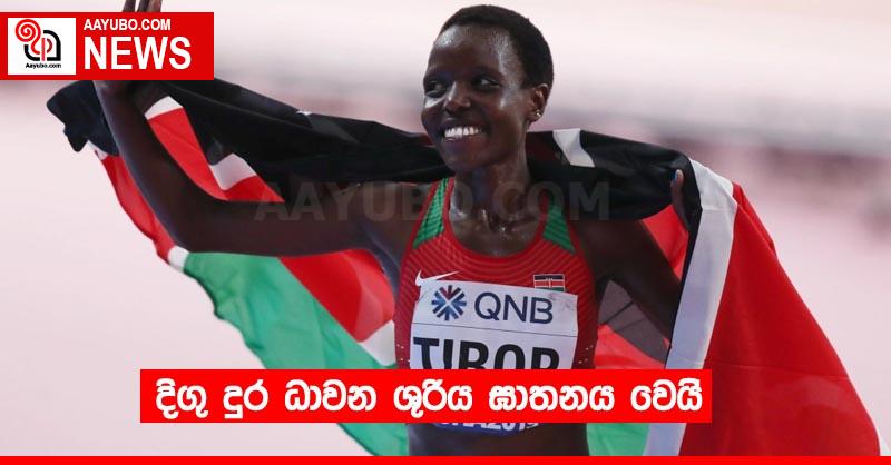 දිගු දුර ධාවන ශුරිය ඝාතනය වෙයි