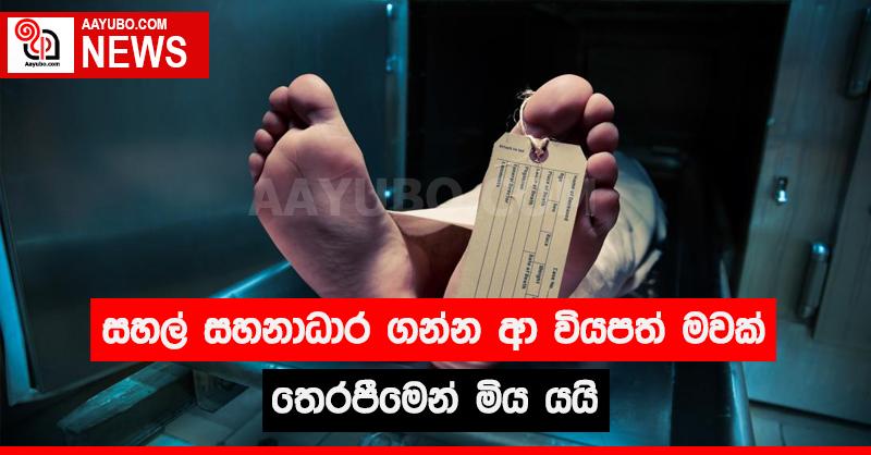 සහල් සහනාධාරය ගන්න ආ වියපත් මවක් තෙරපීමෙන් මිය යයි