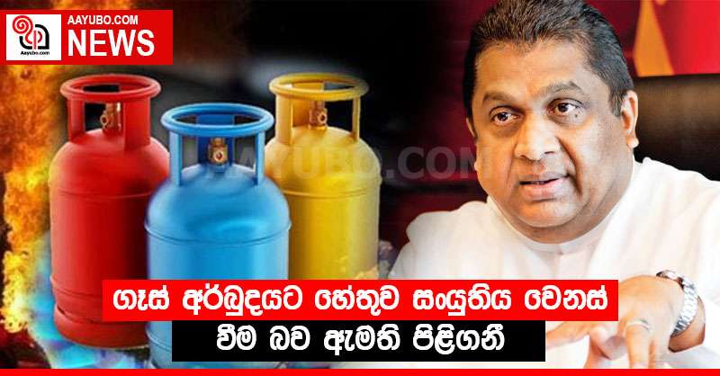 ගෑස් අර්බුදයට හේතුව සංයුතිය වෙනස් වීම බව ඇමති පිළිගනී