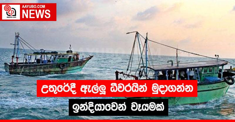 උතුරේදී ඇල්ලූ ධීවරයින් මුදා ගන්න ඉන්දියාවෙන් වෑයමක්