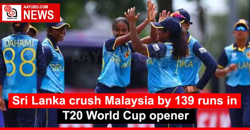 Sri Lanka crush Malaysia by 139 runs in T20 World Cup opener