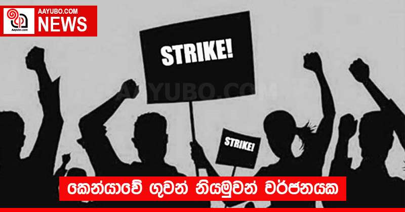 කෙන්යාවේ ගුවන් නියමුවන් වර්ජනයක