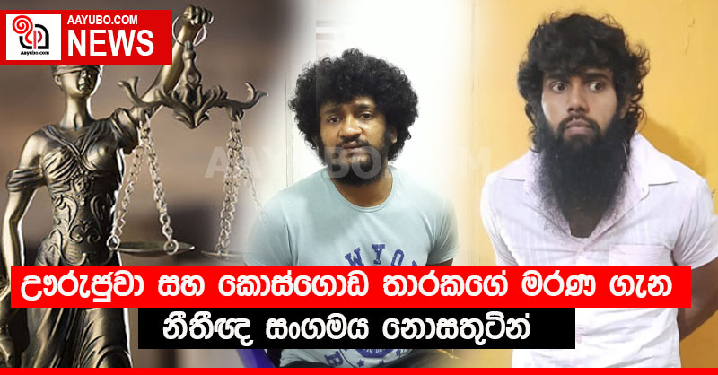 ඌරුජුවා සහ කොස්ගොඩ තාරකගේ මරණ ගැන නීතීඥ සංගමය නොසතුටින් 