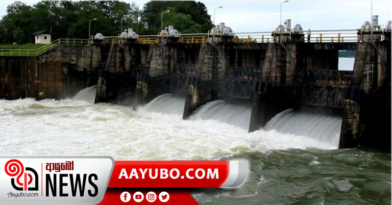උල්හිටිය ජලාශයේ වාන් දොරටු 7ක් විවෘතයි - පහත් බිම්වල ජනතාවට අවධානයෙන් සිටින්නැයි උපදෙස්