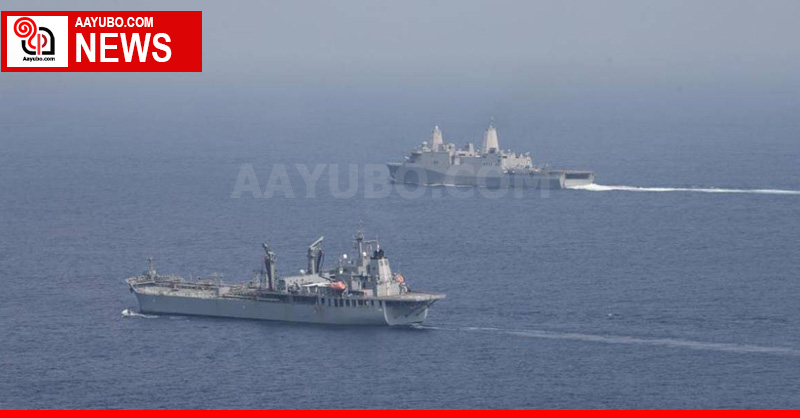 US  Navy in Indian waters  