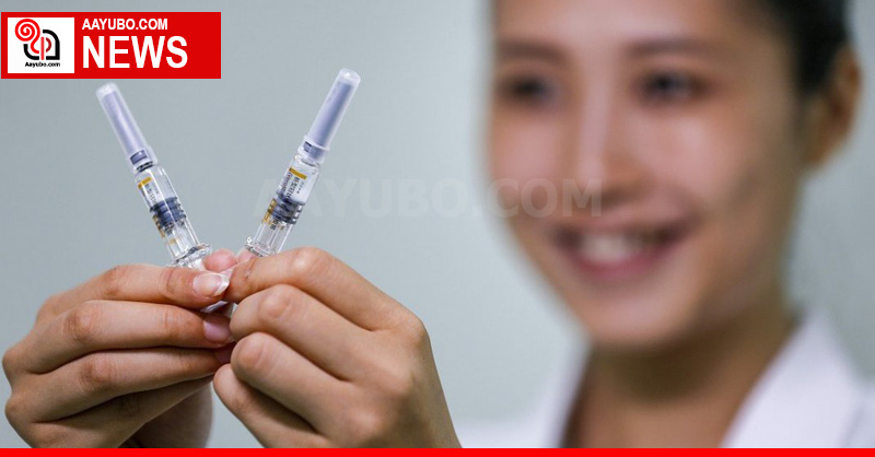 Chinese vaccination first for Chinese  