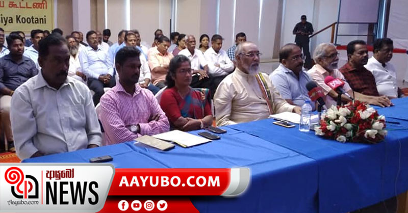විග්නේශ්වරන්ගේ නායකත්වය දරන නව සන්ධානය අවබෝධතා ගිවිසුමකට අත්සන් තබයි