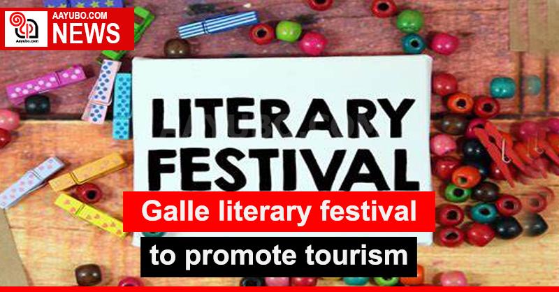 The Galle Literary Festival to promote tourism