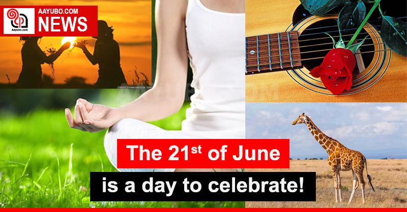 June 21 is a Day to celebrate!