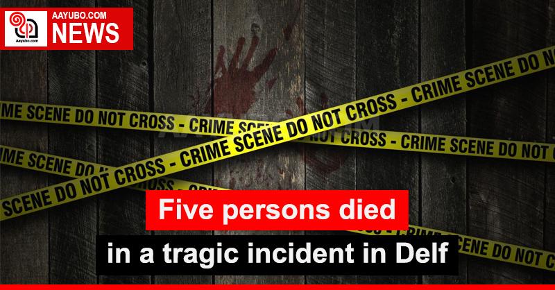 Five tragic deaths in Delf Island