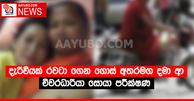 දැරිවියක් රවටා ගෙන ගොස් අතරමග දමා ආ චීවරධාරියා සොයා පරීක්ෂණ