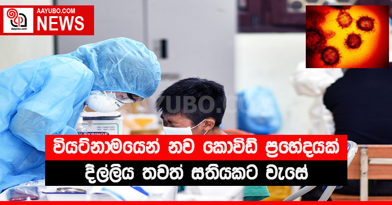 වියට්නාමයෙන් නව කොවිඩ් ප්‍රභේදයක් - දිල්ලිය තවත් සතියකට වැසේ